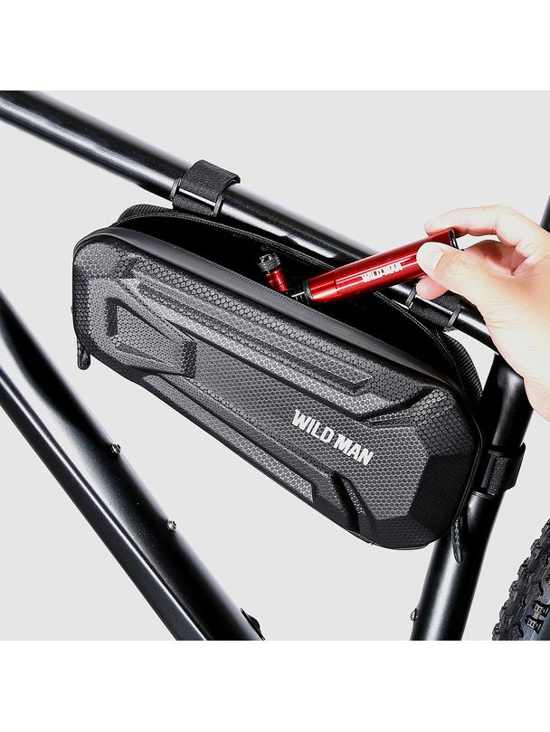 WILDMAN sakwa rowerowa pod ramę na zamek 1,8L XT9 czarna