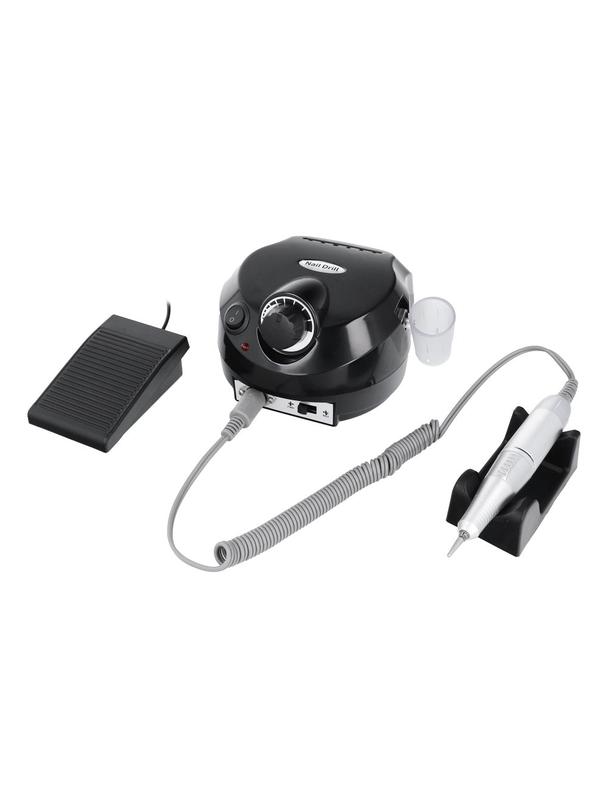 Profesjonalna maszyna do manicure frezarka do paznokci MJ120 czarna