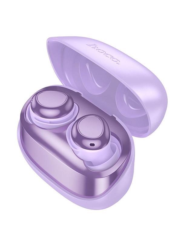 Słuchawki bezprzewodowe douszne Hoco TWS EW200 fioletowe