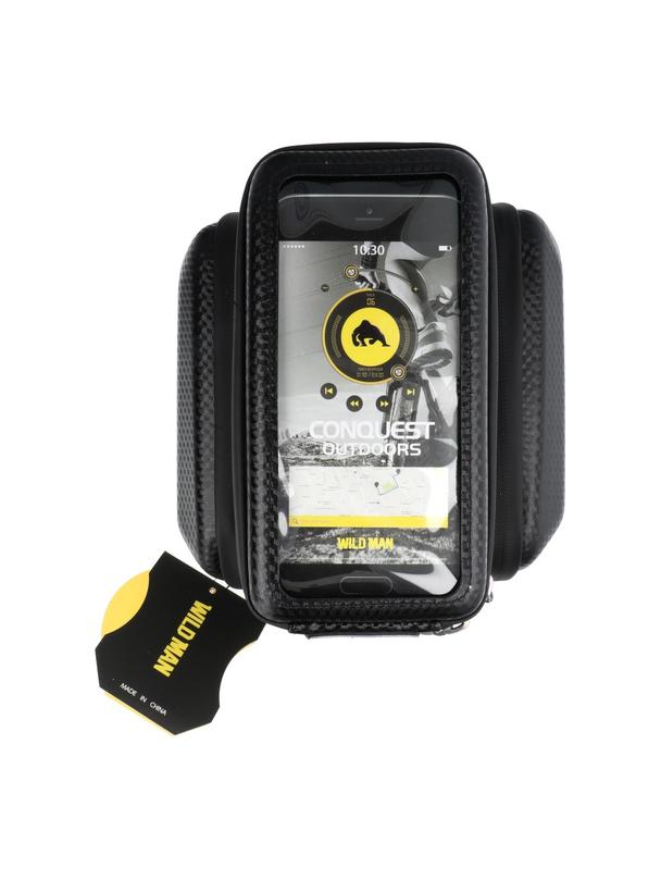 WILDMAN sakwa rowerowa na ramę na zamek  E6S 1,2L ( 4" - 7" ) czarna