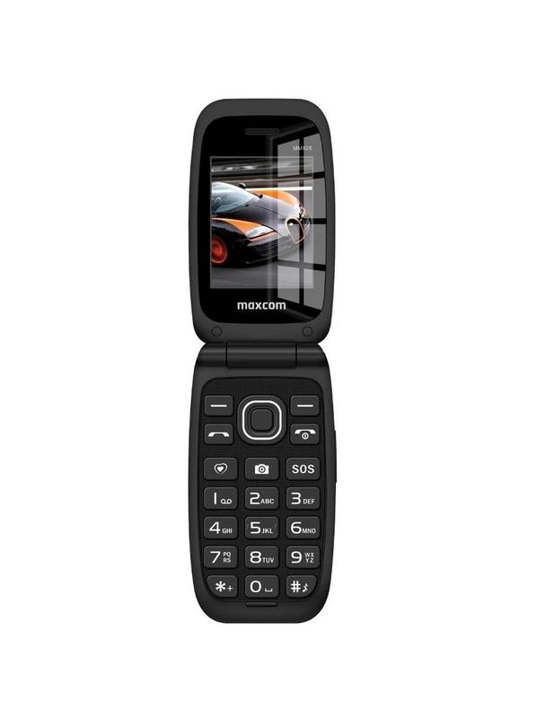MAXCOM telefon dla seniora MM828 4G czarny