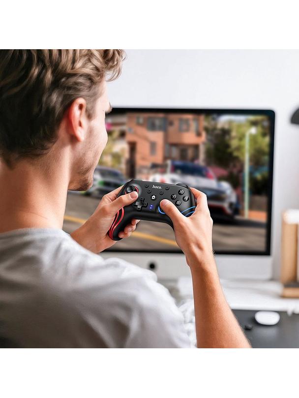 Pad bezprzewodowy Hoco do Nintendo Switch 1 / 2 / PC GA2 czarny