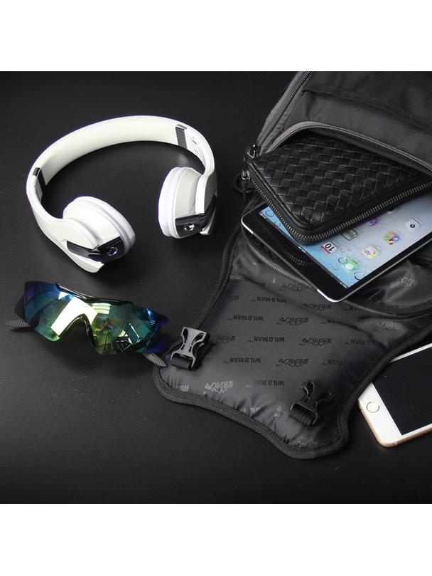 WILDMAN sakwa rowerowa na kierownicę na zamek H8 3L czarna