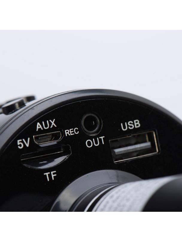 Mikrofon multimedialny karaoke CR58S HQ czarny