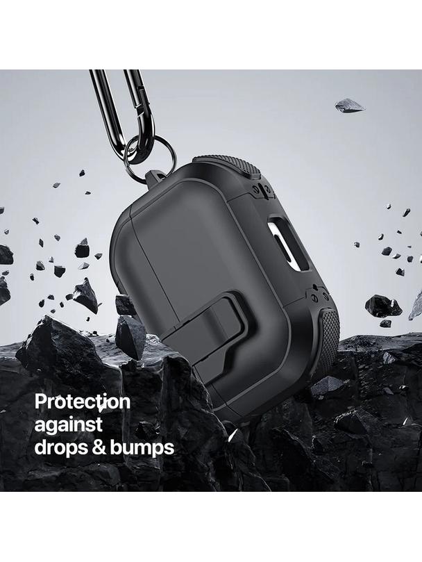 DUX DUCIS futerał PECP ochronny TPU+PC na AirPods 4 czarny