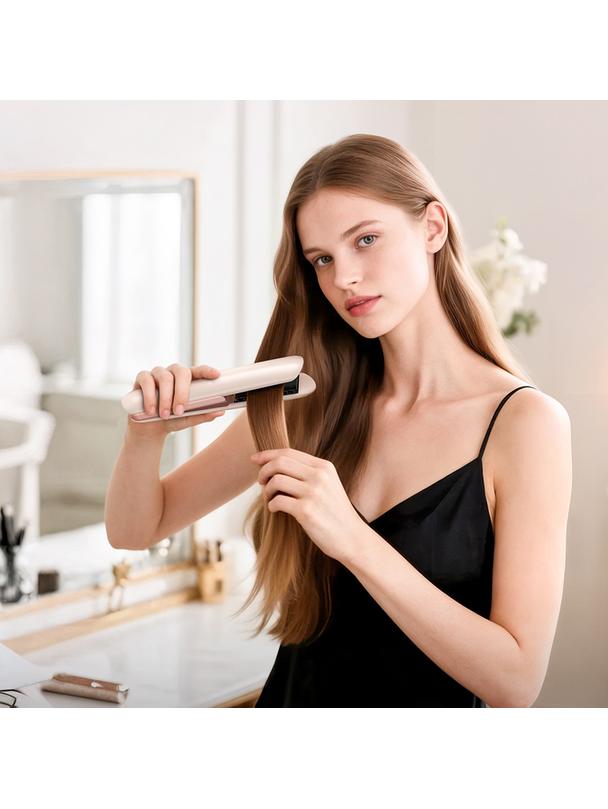 Prostownica do włosów Hoco HP46 różowa