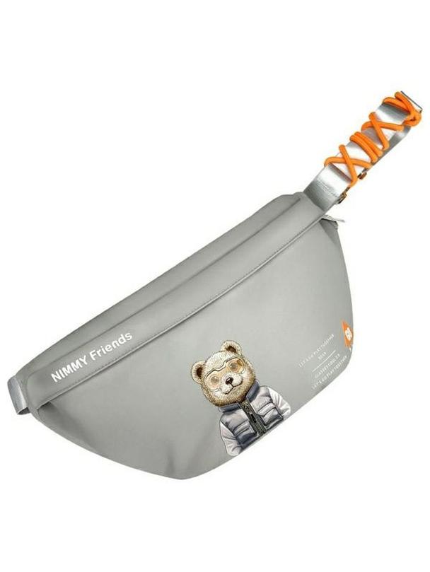 NIMMY nerka na ramię COOL&CUTE 2.0 Bear szara