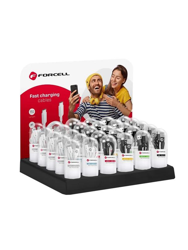 Stand na kable w tubach Forcell 30 miejsc D336 + logo