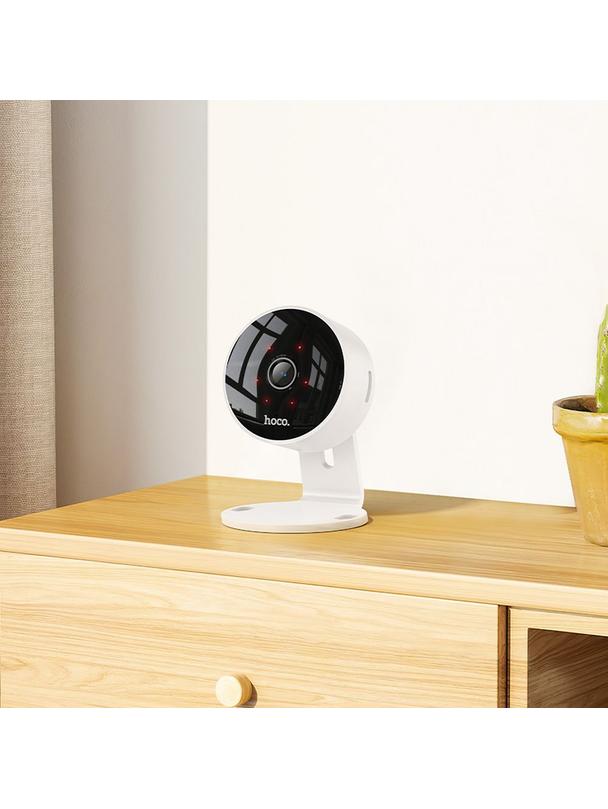 Kamera wewnętrzna Hoco 4MP Full HD Wi-Fi D7 biała