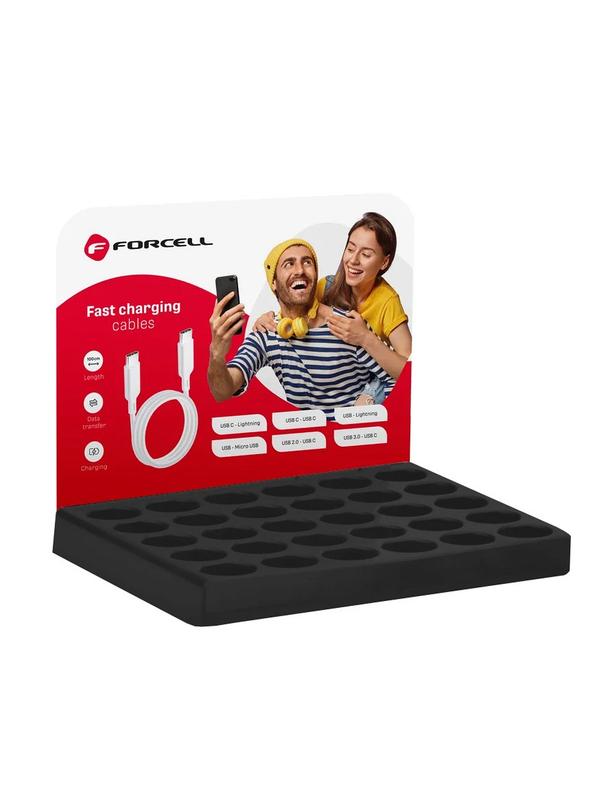 Stand na kable w tubach Forcell 30 miejsc D336 + logo