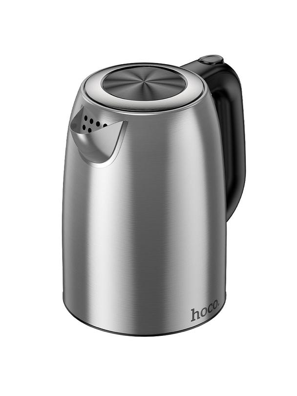 Czajnik elektryczny Hoco ze stali nierdzewnej 1,7L HE12 stalowy