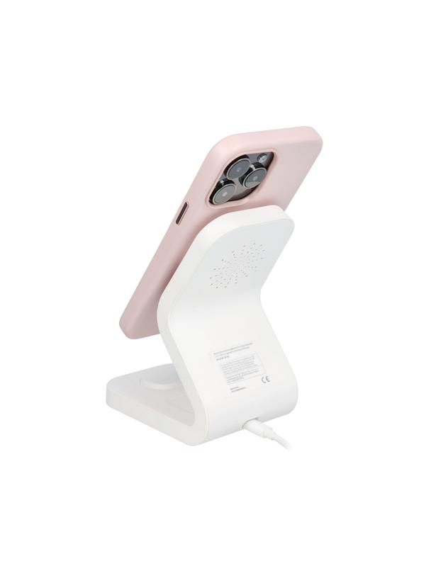 Futerał do Samsung S25 PLUS Leather Mag Cover zgodny z MagSafe różowy