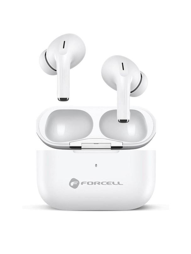 Słuchawki bezprzewodowe douszne Forcell F-Audio Master Pro TWS białe 0INT