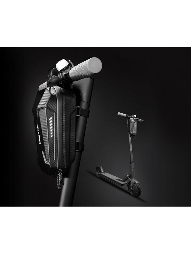 WILDMAN sakwa na kierownicę do hulajnogi wodoodporna 2L ES8 czarna