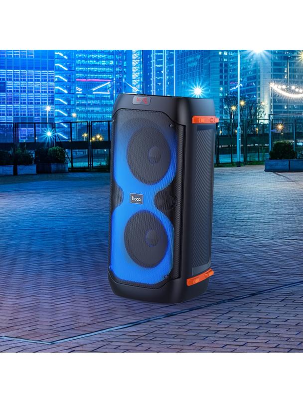 Zestaw do karaoke bluetooth 2 x 20W 4h Hoco BS53 czarny