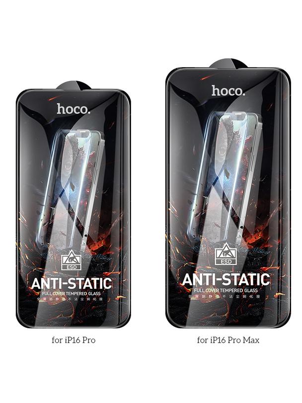 Szkło hartowane do iPhone 17 AIR Hoco HD Anti-static 25 sztuk G10