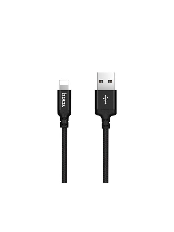 Kabel USB A do Lightning Hoco 2A 2 m X14 czarny