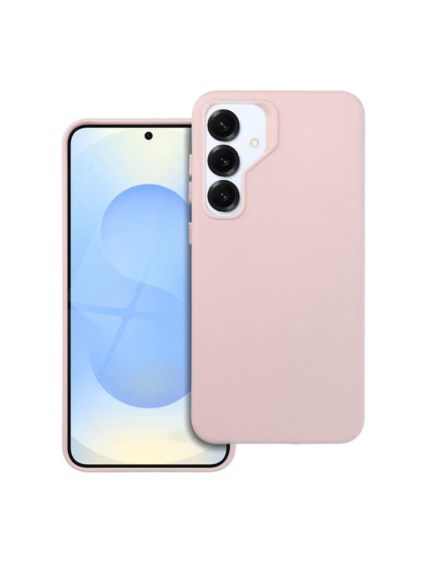 Futerał do Samsung S25 PLUS Leather Mag Cover zgodny z MagSafe różowy