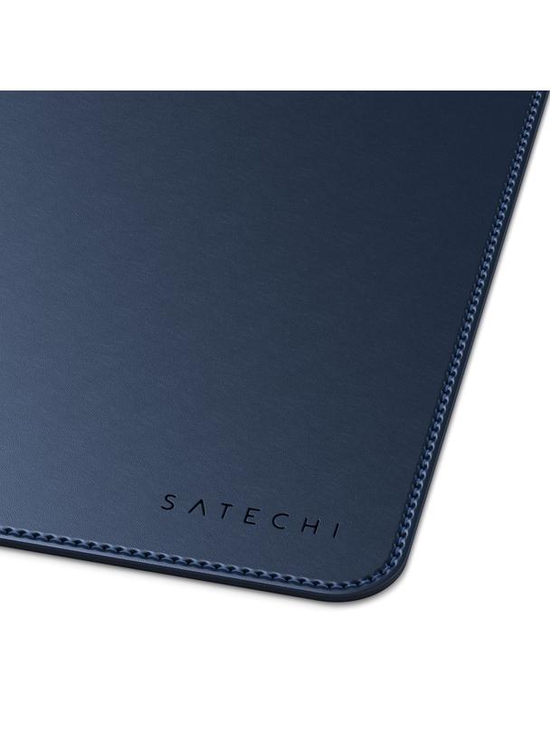 Podkładka na biurko z eko skóry Satechi  ST-LDMB niebieska