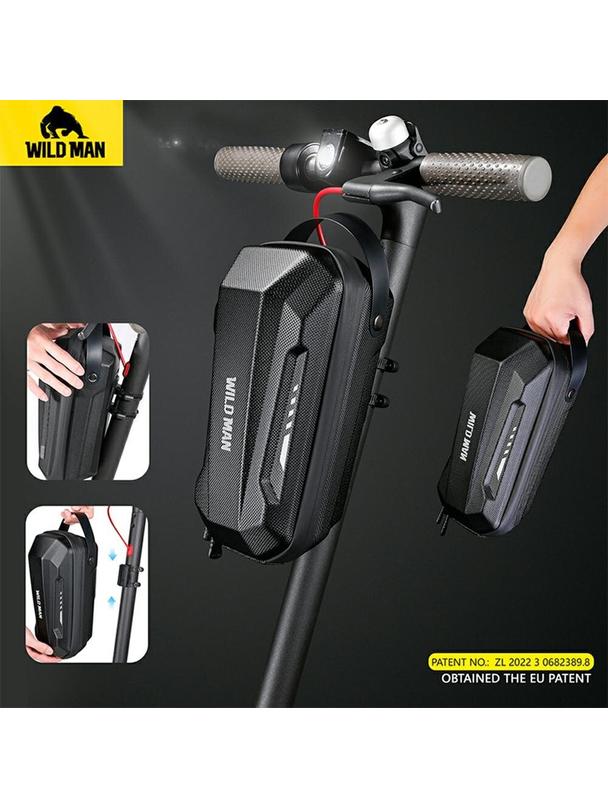 WILDMAN sakwa na kierownicę do hulajnogi wodoodporna 2L GD9X czarna