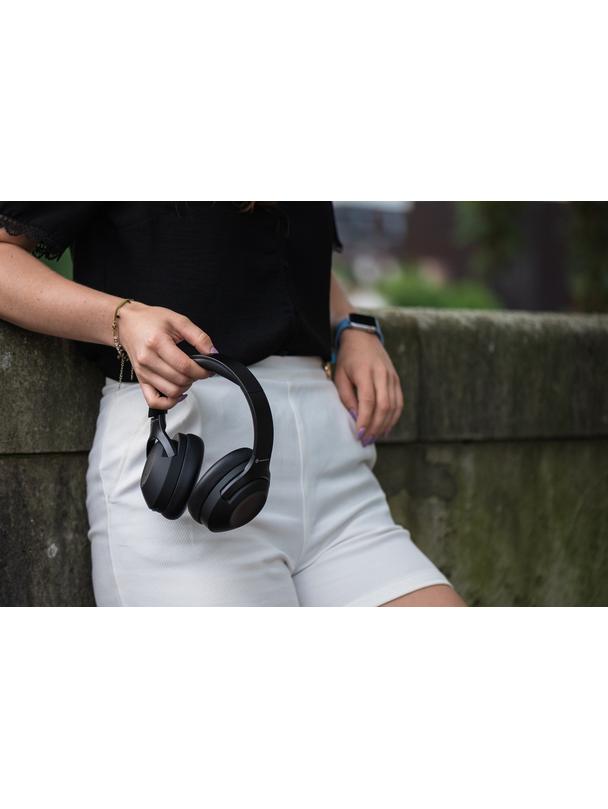 Słuchawki bezprzewodowe nauszne Forcell F-Audio Sonic Aura ANC czarne