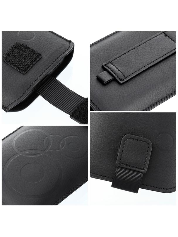 Futerał uniwersalny / wsuwka Deko - do Samsung I9100 Galaxy S2/i9000/S8600 Wave 3 czarny