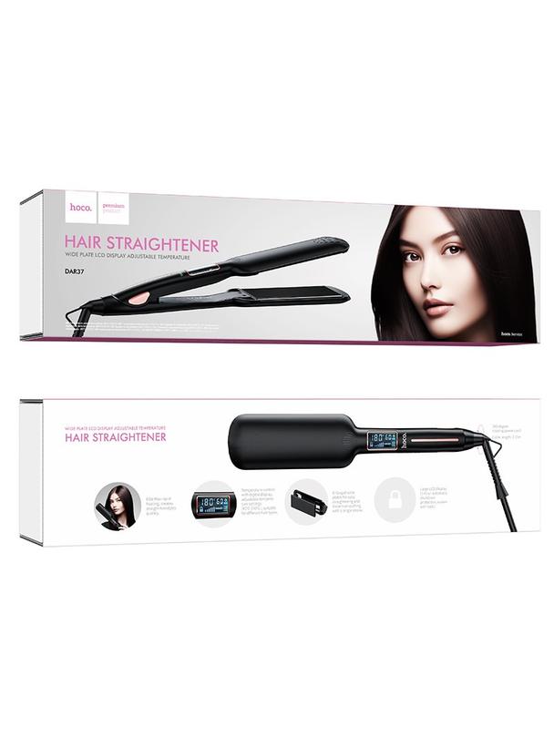 Prostownica do włosów Hoco DAR37 czarna