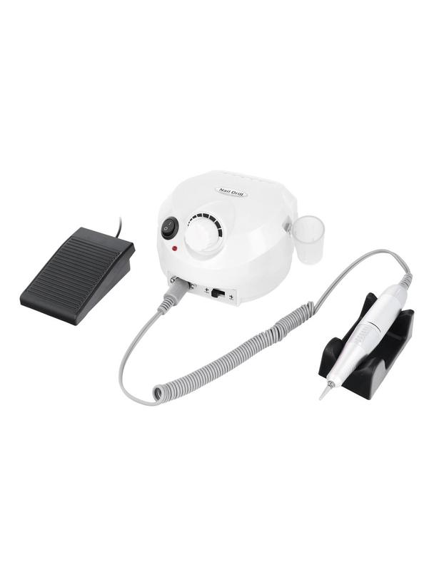 Profesjonalna maszyna do manicure frezarka do paznokci MJ120 biała