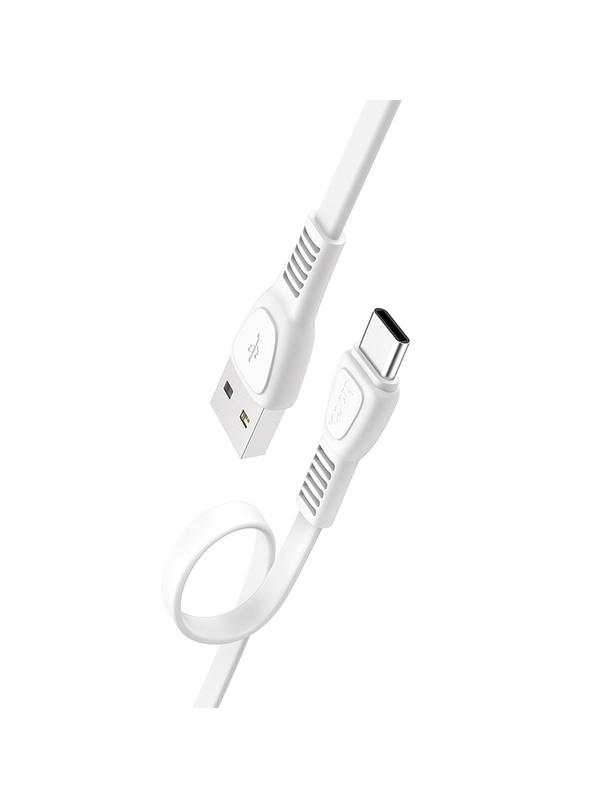 Kabel USB A do USB C Hoco 2,4A 1 m X40 biały