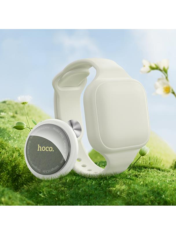 Lokalizator zgodny z Apple Find My Hoco w formie opaski E91E szary