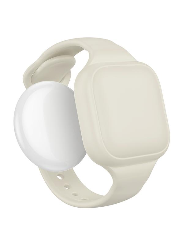 Lokalizator zgodny z Apple Find My Hoco w formie opaski E91E szary