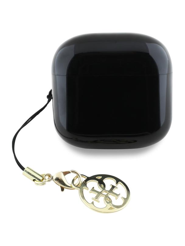 Słuchawki bezprzewodowe douszne Guess TWS Effect Printed Classic Logo & Charm czarne