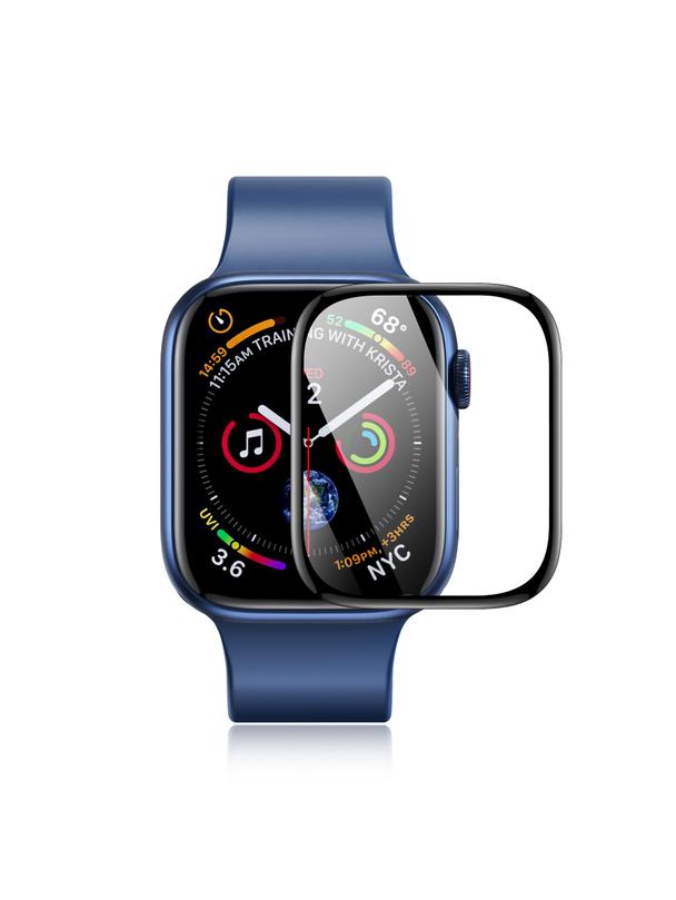 DUX DUCIS protektor PMMA z ramką do Apple Watch 10 46 mm czarne