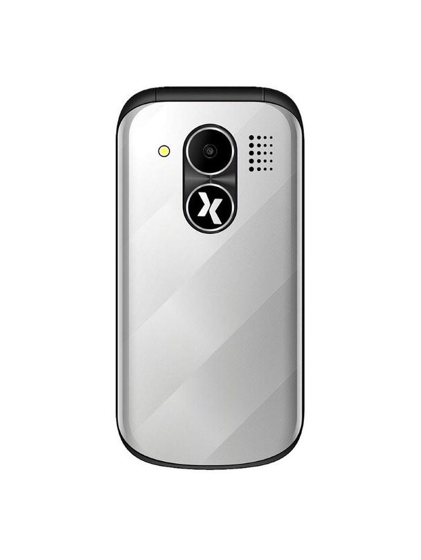 MAXCOM telefon dla seniora z klapką MM815 szary