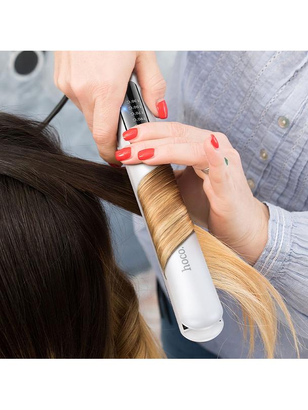 Prostownica do włosów Hoco HP40 biała