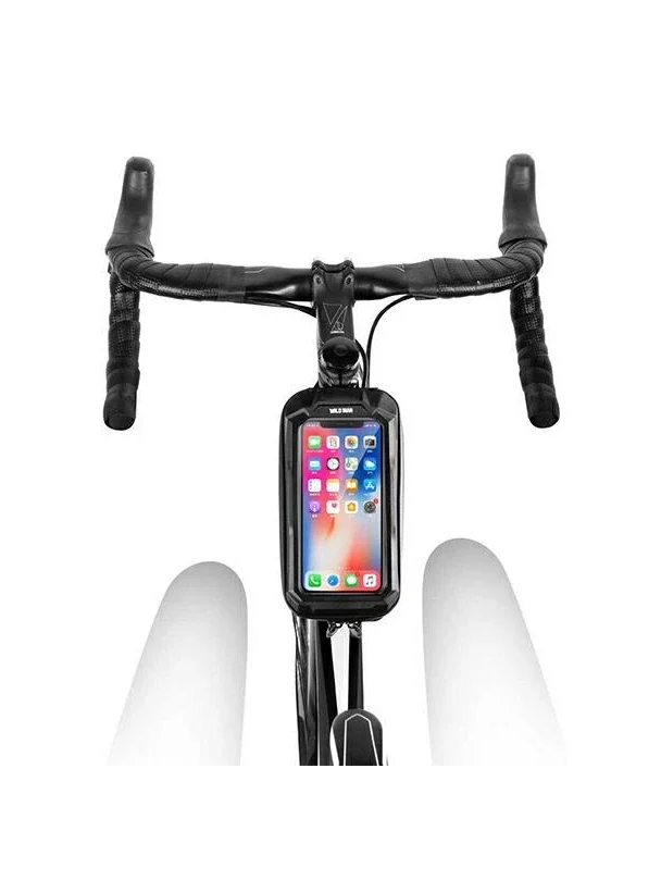 WILDMAN sakwa rowerowa na ramę na zamek 1L (4" - 7") XS2 czarna