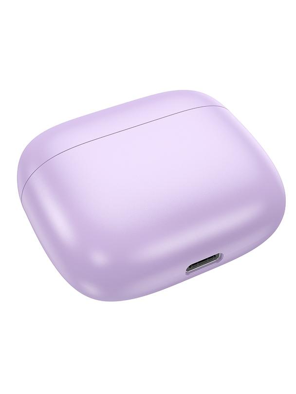 Słuchawki bezprzewodowe douszne Hoco TWS EQ2 fioletowe