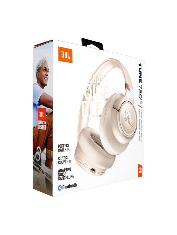 Słuchawki bezprzewodowe nauszne JBL Tune 780NC beżowe