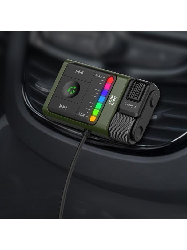 Transmiter samochodowy bluetooth Blue Star Equalizer BT64 czarny