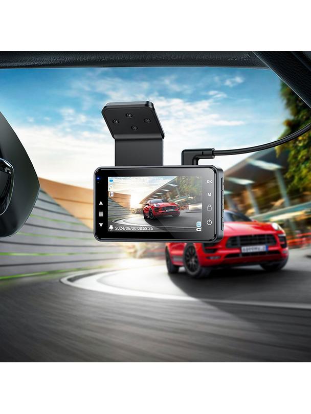 Kamera samochodowa Hoco z wyświetlaczem 3" 720P/30 fps DV9 szara