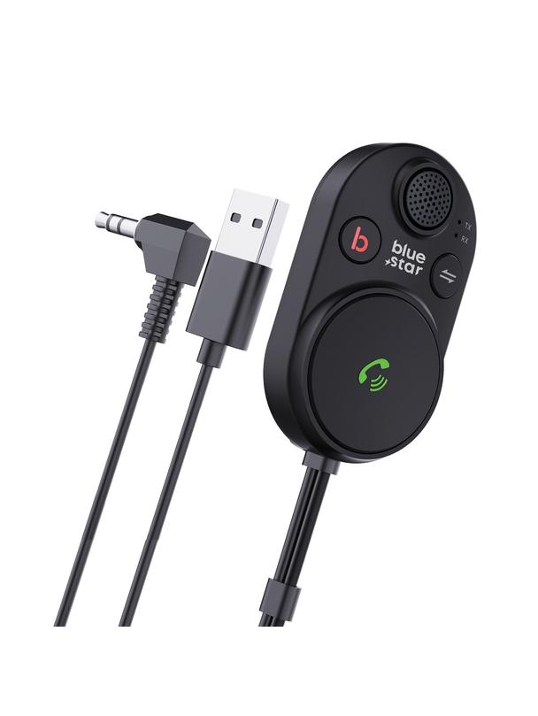 Transmiter samochodowy bluetooth Blue Star 2w1 CarLink BT62 czarny