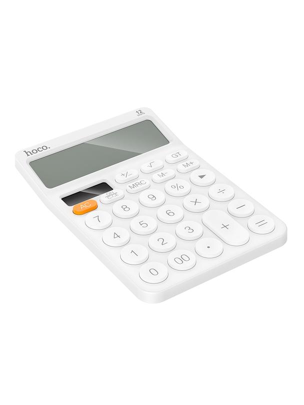 Kalkulator elektroniczny Hoco DI83 biały