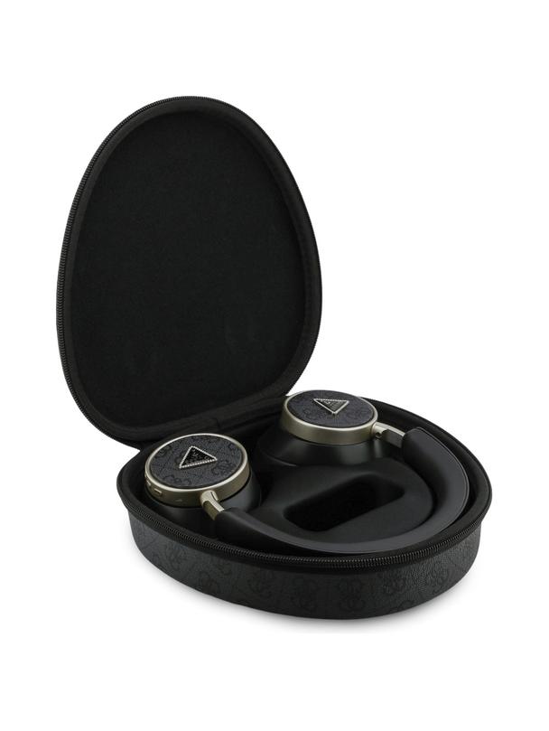 Słuchawki bezprzewodowe nauszne Guess ENC GUBHC15P4MRCTK (4G Triangle Logo) czarne