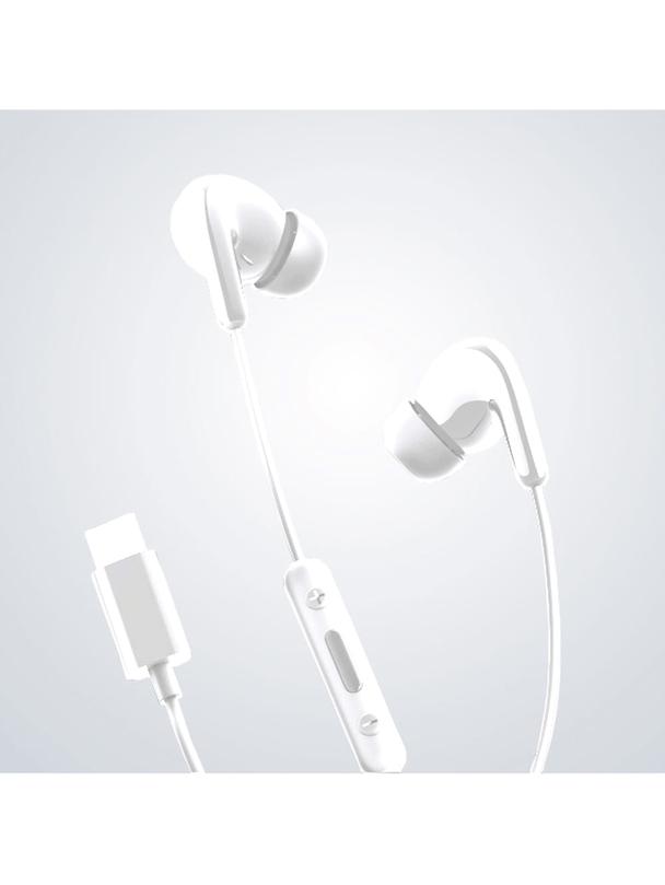 Słuchawki przewodowe douszne USB C Xiaomi M2413E1 białe