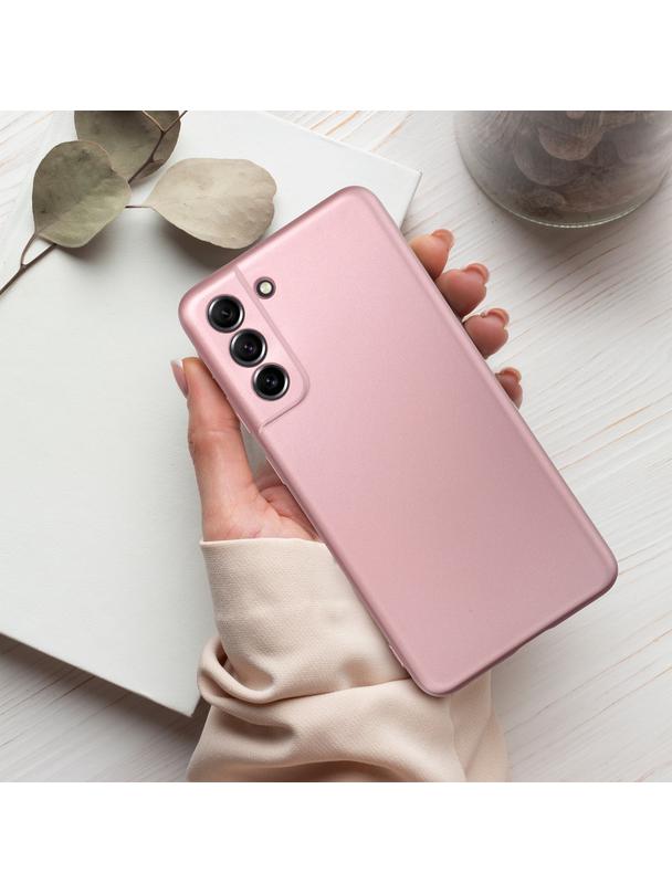 Futerał do Samsung A55 5G Metallic różowy