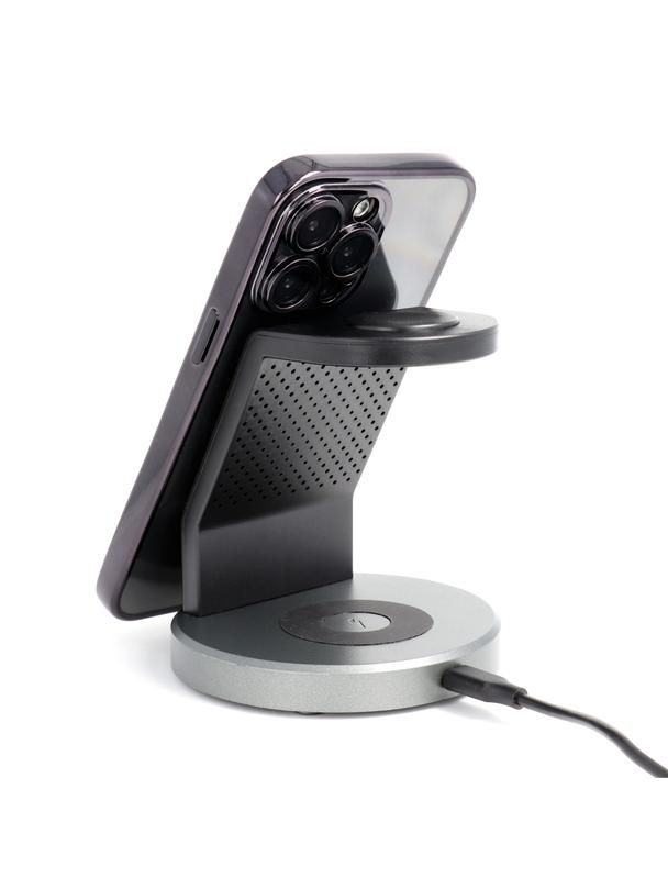 Futerał do Samsung A17 Electro Mag Cover zgodny z MagSafe czarny