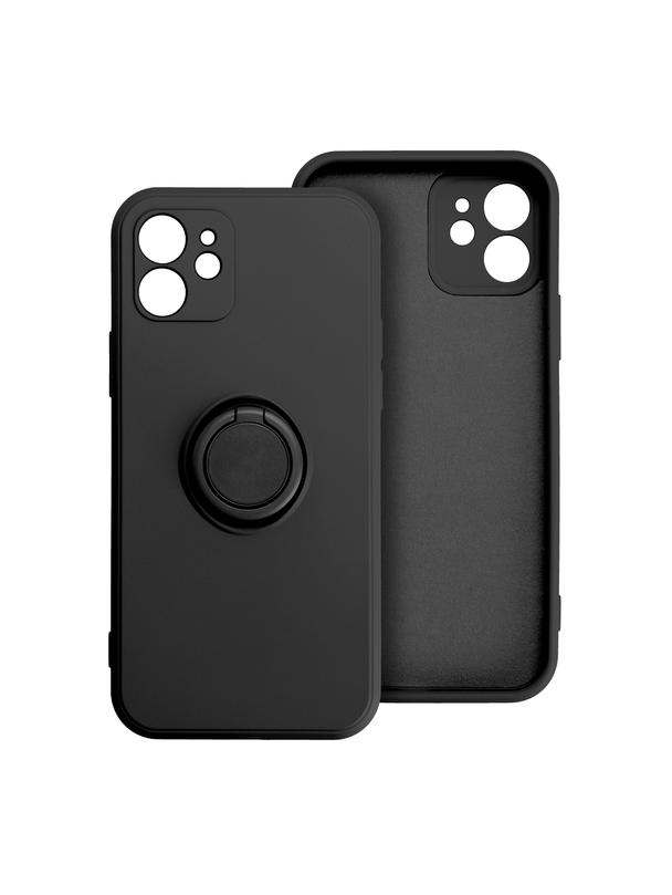 Futerał do iPhone 7 / 8 / SE 2020 / SE 2022 Silicone Ring czarny