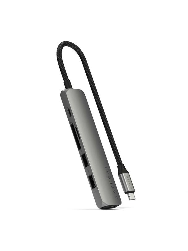 SATECHI adapter HUB 6w1 Typ C ST-P6SM szary