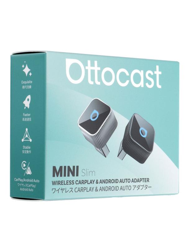 Bezprzewodowy Adapter samochodowy OTTOCAST Mini Cube T2 czarny