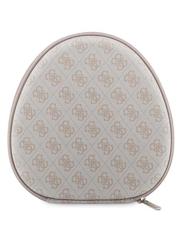 Słuchawki bezprzewodowe nauszne Guess ENC GUBHC15P4MRCTP (4G Triangle Logo) różowe